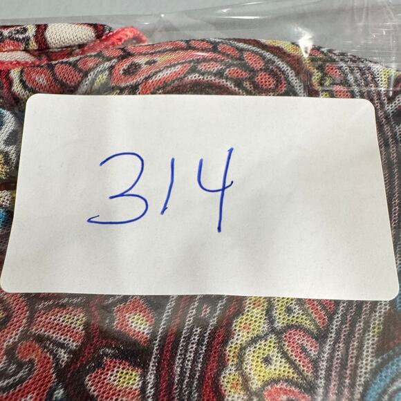 Molly + Maxx Womens Kimono Size Large Layering Boho Festival Sleeveless Sheer - Picture 8 of 8